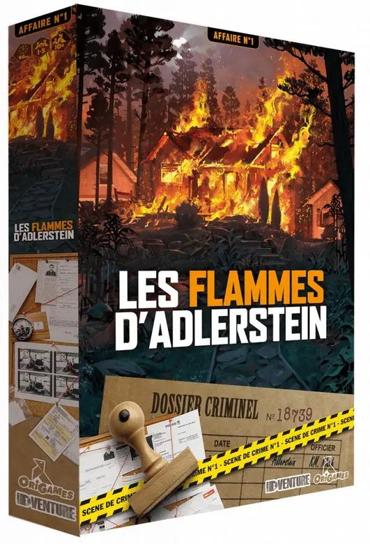 Scène de Crime 1 - Les flammes d'Adlerstein