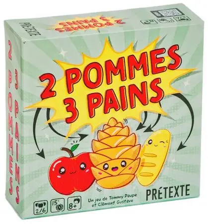 2 pommes 3 pains